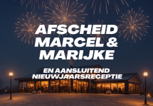 Afscheid Marcel en Marijke (Hole 19) en nieuwjaarsreceptie