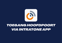 ​Toegang hoofdpoort via app