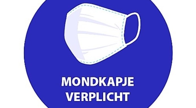 Mondkapjes verplicht!